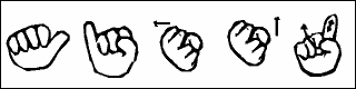[指文字姫フォント図]