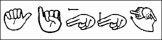 [指文字漢フォント図]
